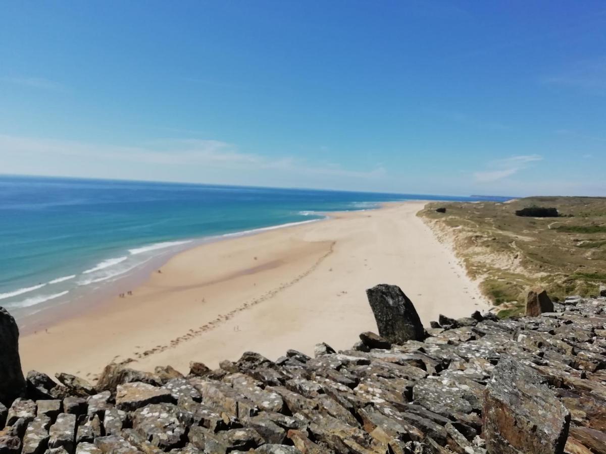 Les Terrasses Du Chateau Barneville-Carteret Exteriör bild